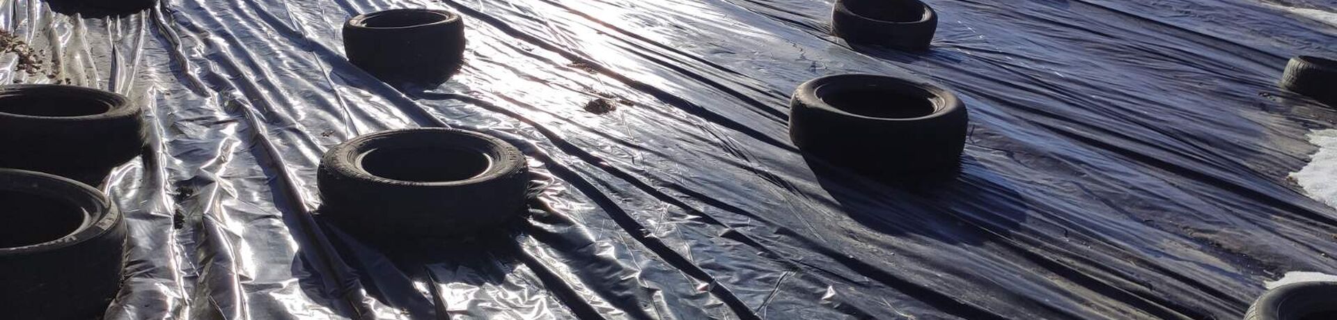 Пленка вторичная черная